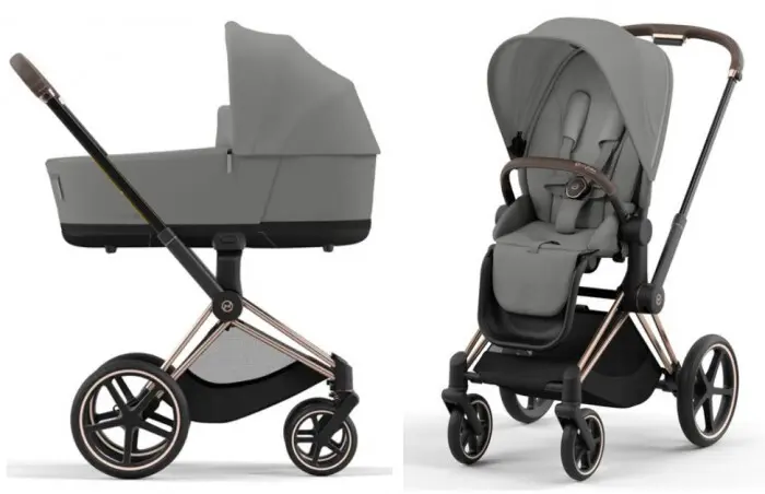 Cybex Priam IV Коляска 2 в 1 Rosegold / Mirage Grey